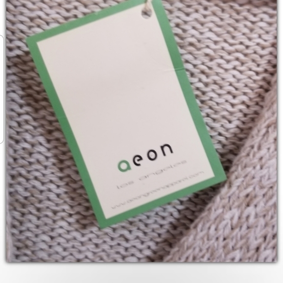 NWT AEON pull over wrap style sweater size small - Picture 6 of 6
